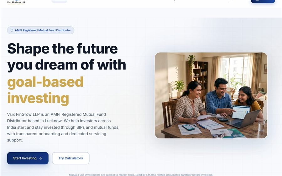 Vsix Fingrow website preview
